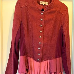 Free People military jacket